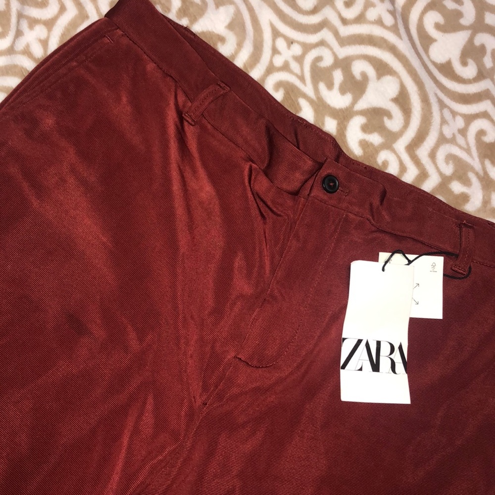 ZARA CAPRIS FOR MEN !! Color RED - Picture 3 of 5